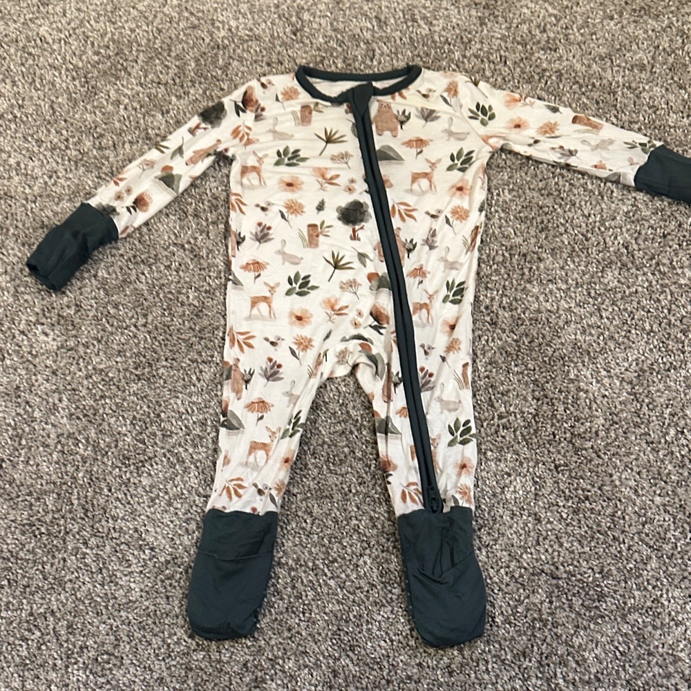 Woodland bamboo footie